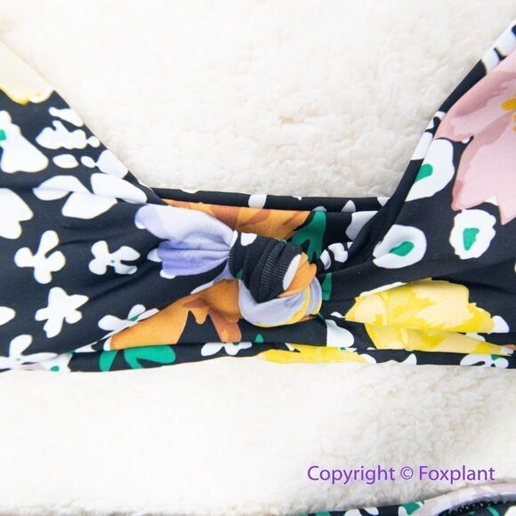 NEW Set! Rhythm x Free People Rio Fields Knot Front Bikini, size M - Picture 6 of 14